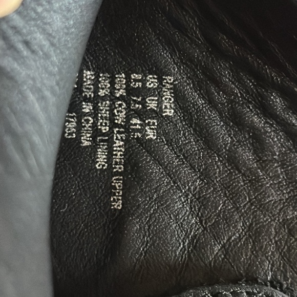 POLO BOOTS RANGER BLACK SIZE 8.5